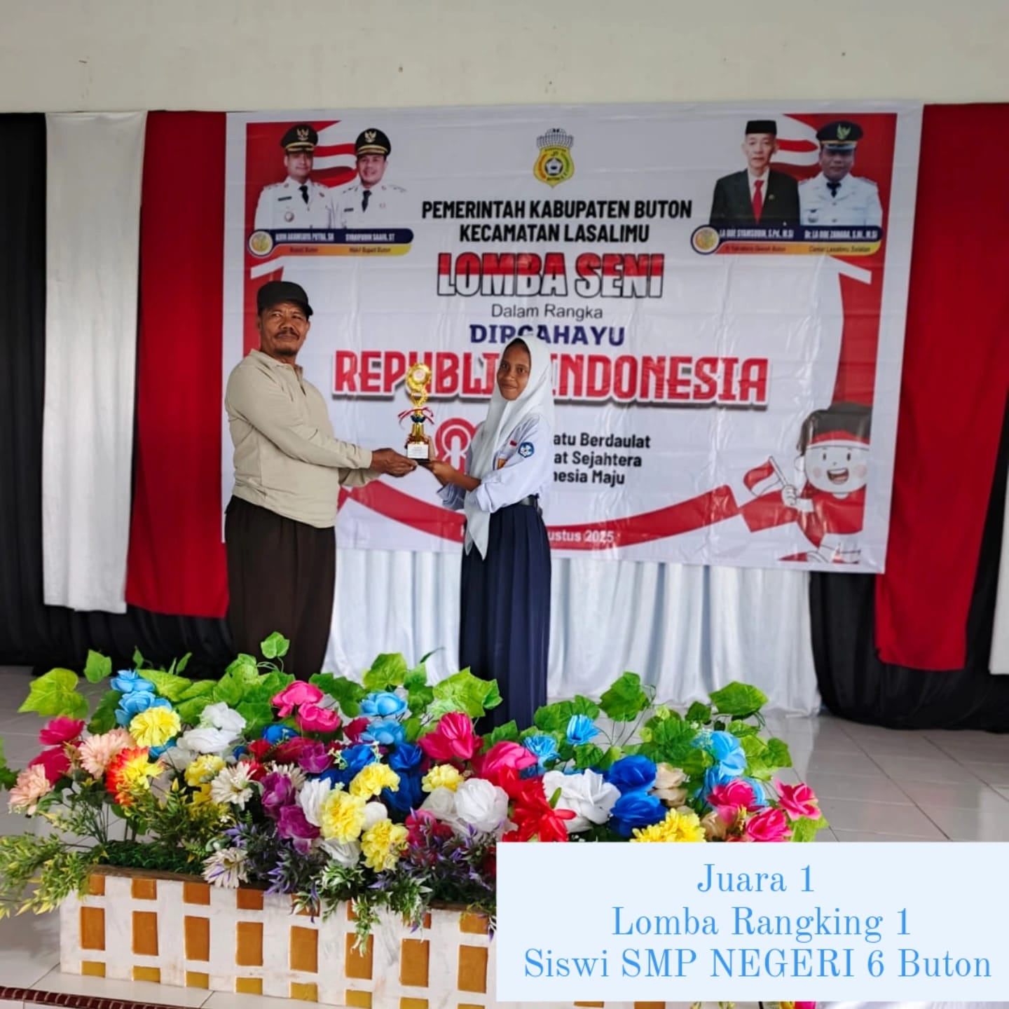 Juara 1 Rangking 1 Tingkat SMP